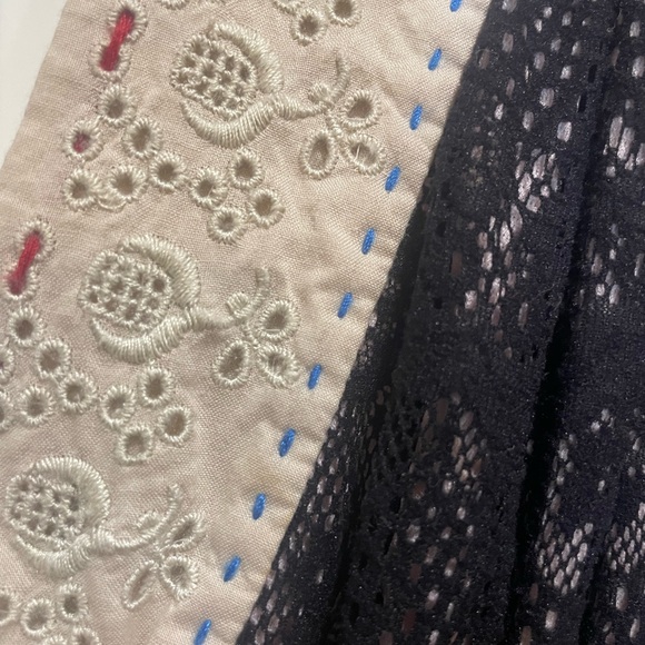 Free People Black Embroidered Lace Dress - Picture 5 of 9